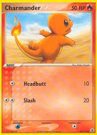 Charmander - 058/112