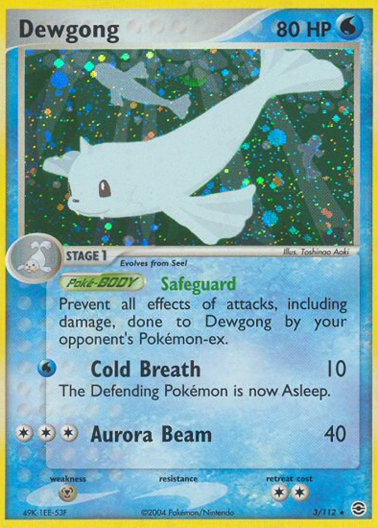 Dewgong 3/112 Price 2026 | FireRed & LeafGreen