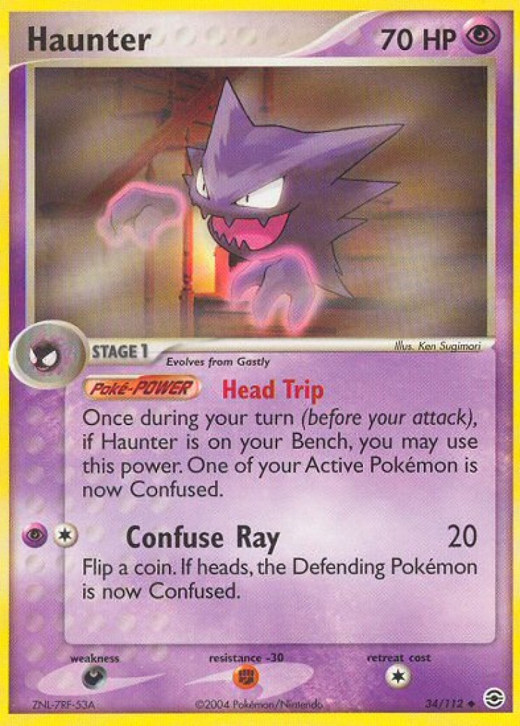 sabrina's haunter pokemon card Sabrina's Haunter Pokemon Gym Challenge 1st Edition #55 PSA 9 main image 0
