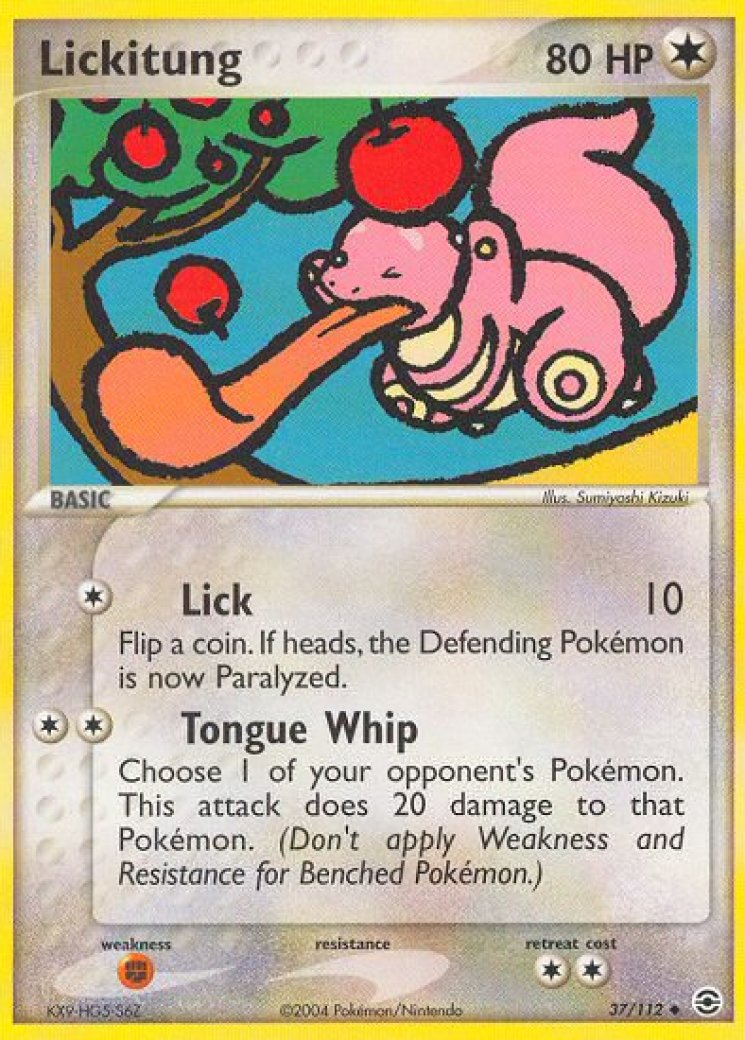 lickitung pokemon card value Amazon.com: Pokemon - Lickitung (78/111)