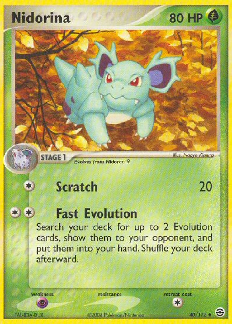 nidorina pokemon card value Nidoqueen 031/165 - 151 - Evolution 3 Lot Mint / near mint condition trading card Nidorina Reverse - Skyridge Pokémon