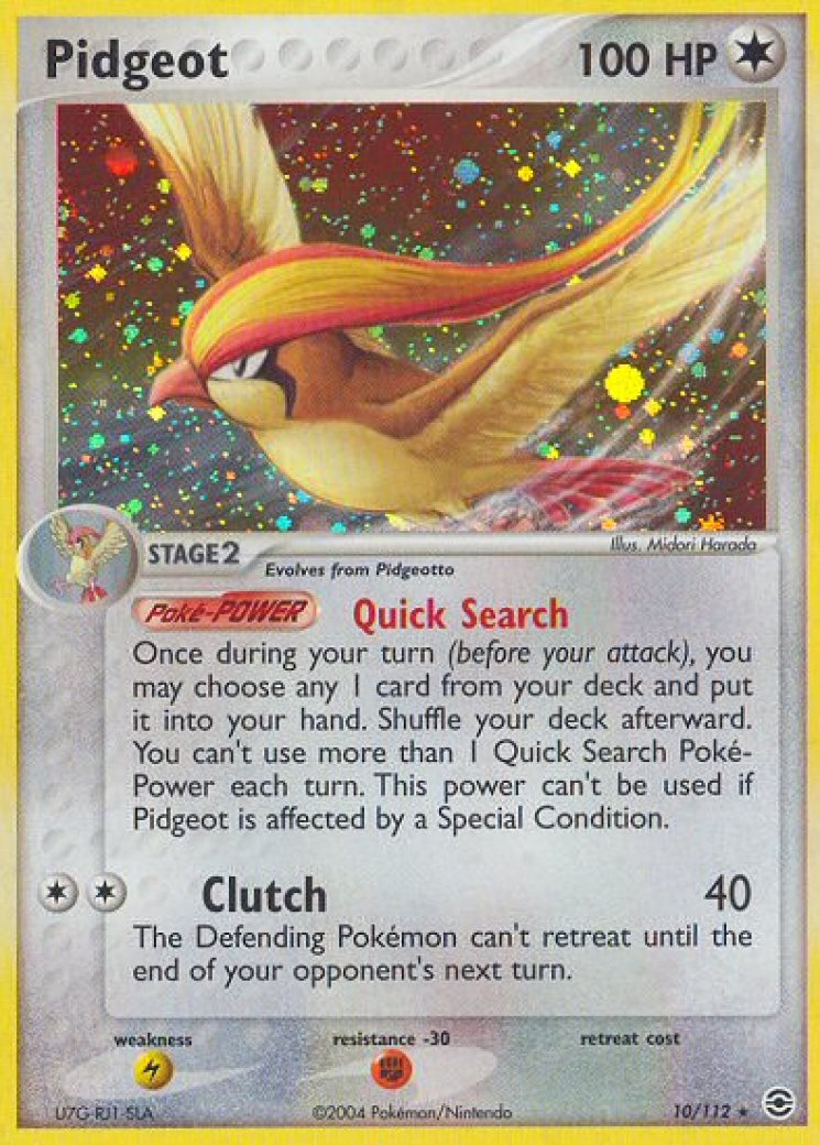 Pidgeot - Legendary Collection - Pokemon Card Prices & Trends Pidgeot - Legendary Collection - Pokemon Card Prices & Trends