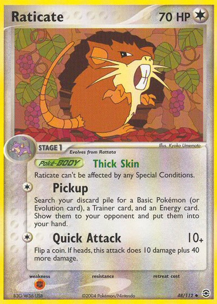 dark raticate pokemon card value Amazon.com: - (51) Put 5 damage counters on the Defending Pokemon at the end of your opponents next turn Dark Raticate 1st Edition #51/82