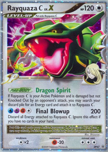 Rayquaza C LV.X - DP47