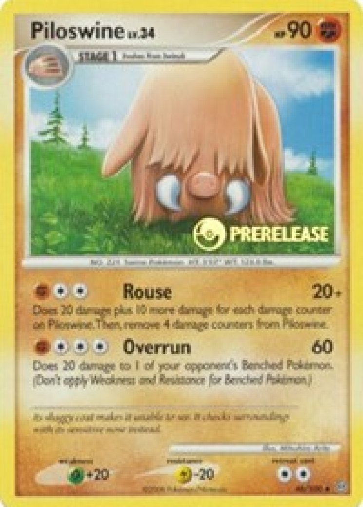 Piloswine Card Prices & Value 2026 | 22 Cards Ranked