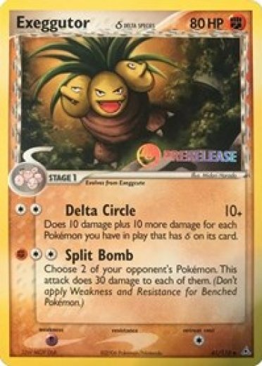 Exeggutor (Delta Species) - 41/110 (Prerelease)