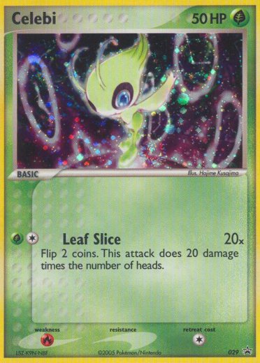 Celebi - 029 (EX Collector's Carry Tin)