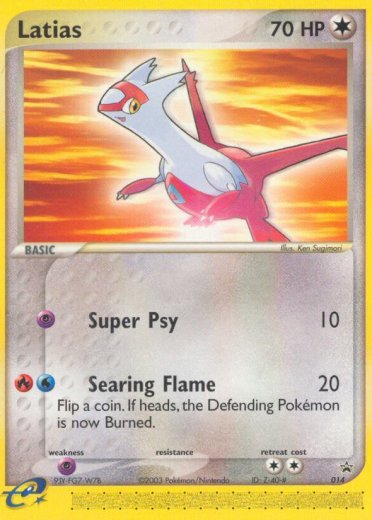 Latias - 014 (Pokemon Heroes: Latios & Latias DVD Release)
