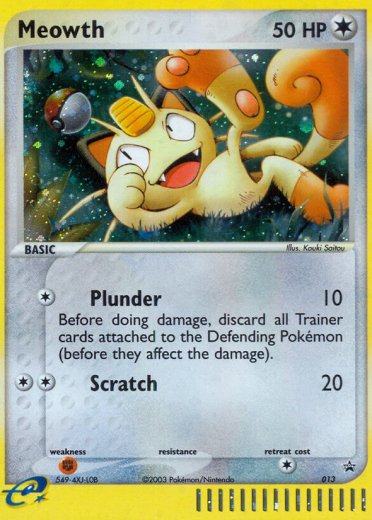 Meowth - 013 (EX Series Collector's Tin)