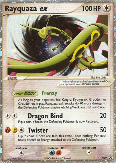Rayquaza ex - 039 (EX Collector's Tin)
