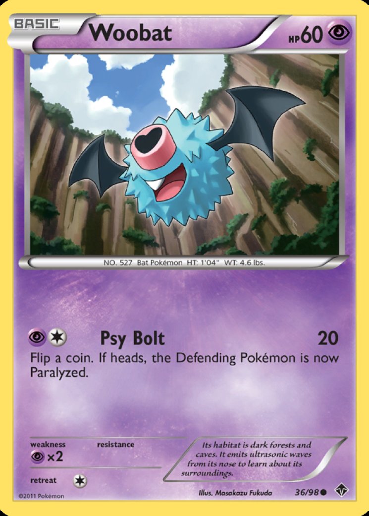 bat pokemon card | Crobat [PHF Stage 1 Crobat | Pokédex