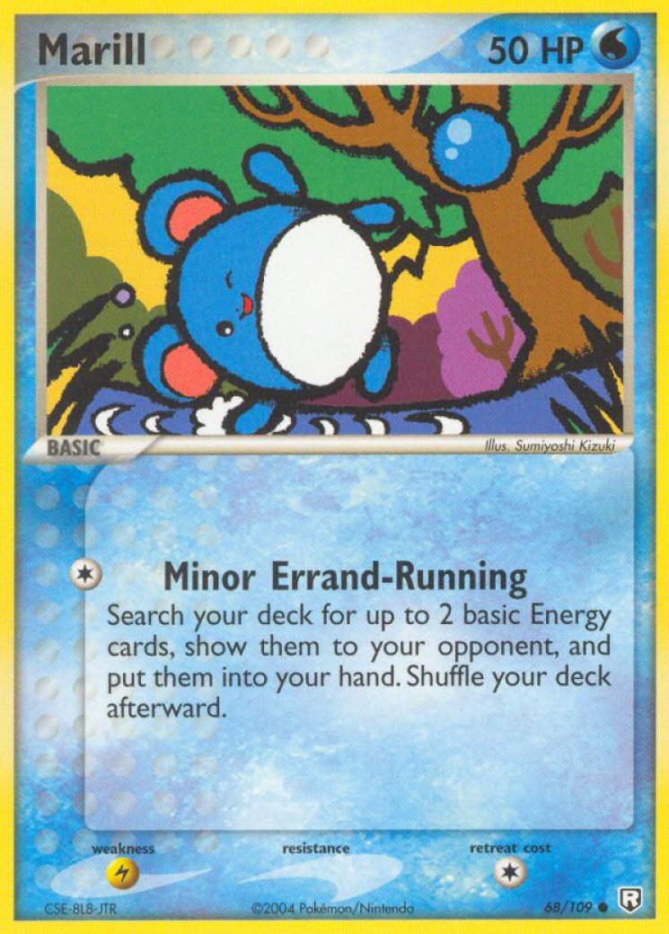 japanese marill pokemon card Pokemon Trading Card Game Paldea Evolved Common Marill #44 main image 1