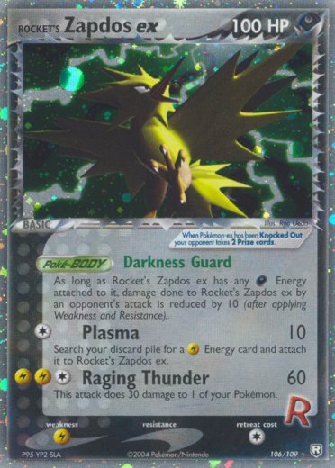 Rocket's Zapdos ex
