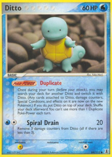 Ditto - 64/113 (Squirtle)