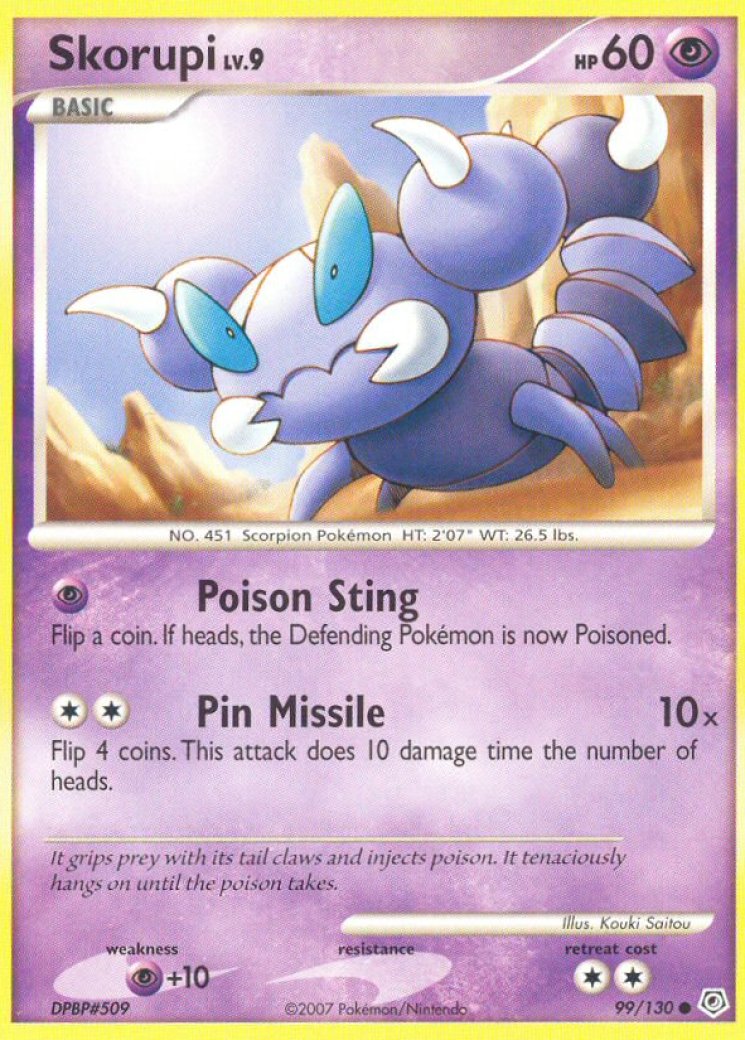 skorupi pokemon card value Skorupi Card Prices & Value 2026