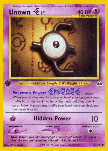 Unown [E]