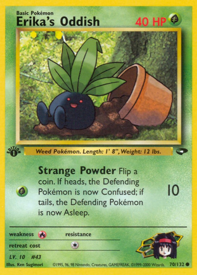 all oddish pokemon cards Oddish 112/146 Legends Awakened main image 0