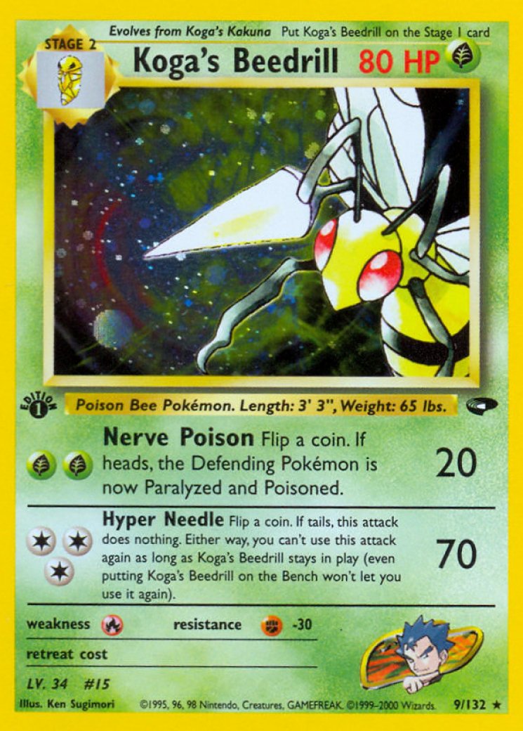 beedrill stage 2 pokemon card value 003/185 Vivid Voltage - Rare - Evolution 3 Lot This attack does 40 damage for each heads Beedrill ex - 098/086 -