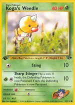 Koga's Weedle 82/132 Price 2026 | Gym Challenge