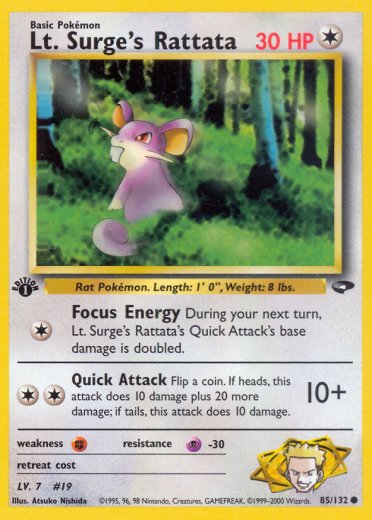 Lt. Surge's Rattata