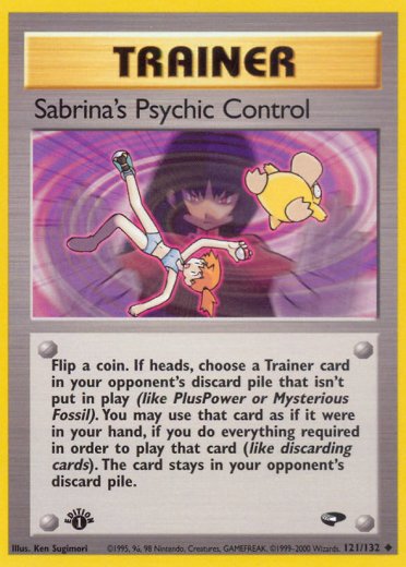 Sabrina's Psychic Control