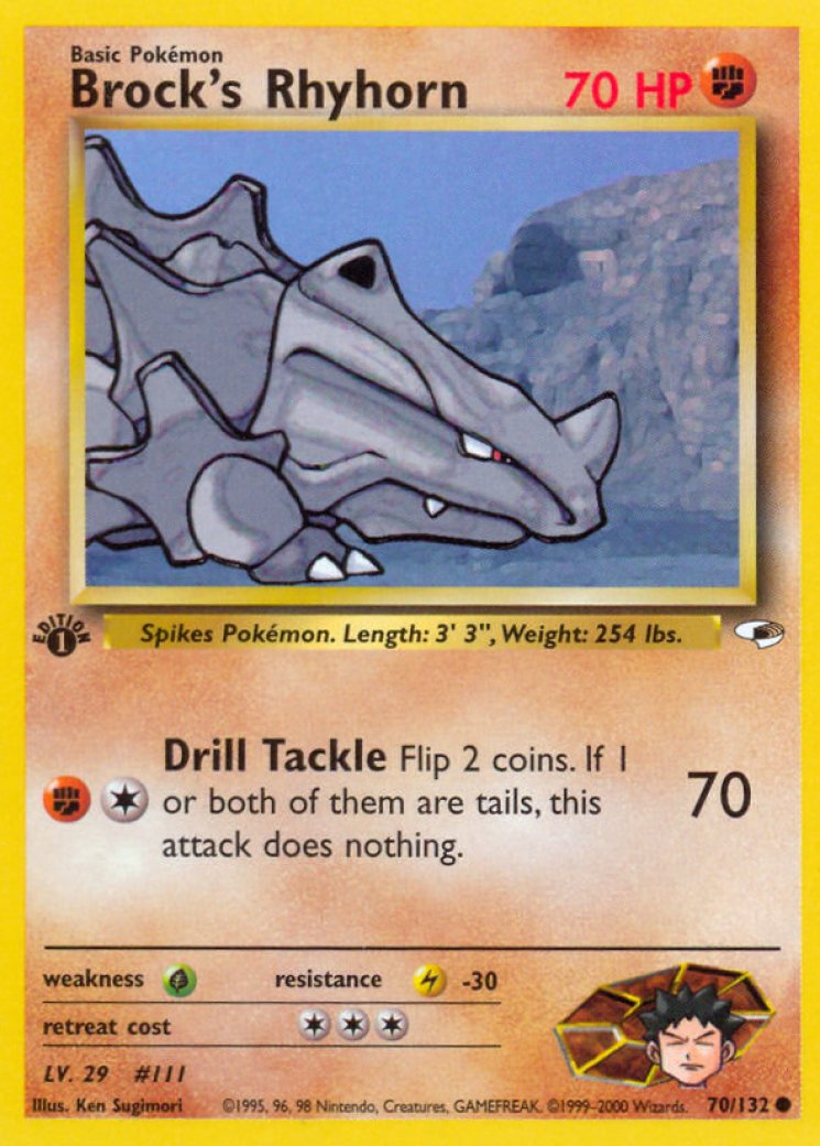 Rhyhorn - Pokemon Card Prices & Trends