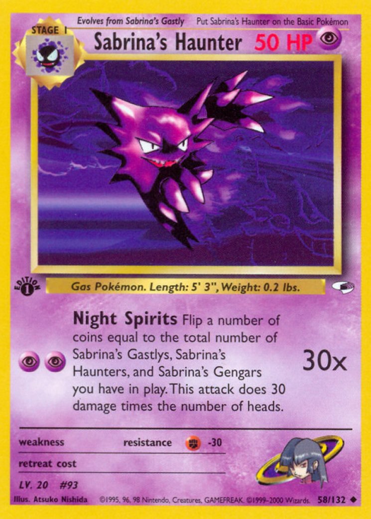 Sabrina's Haunter - Gym Heroes - Pokemon Card Prices & Trends
