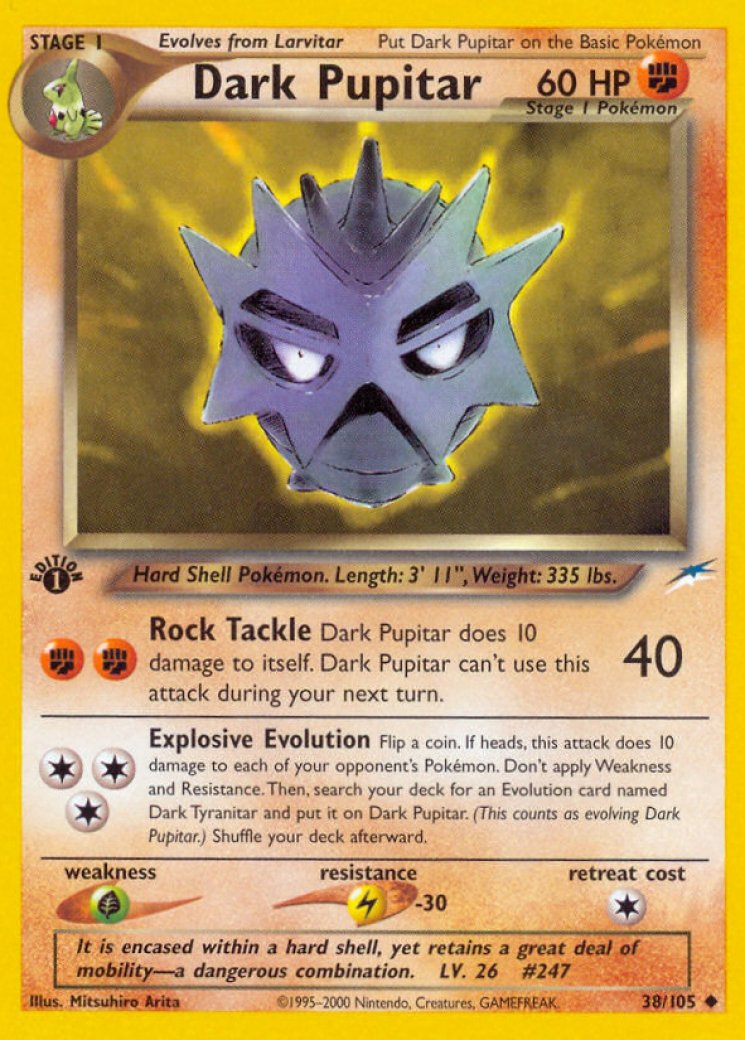 Pupitar - Pokemon Card Prices & Trends
