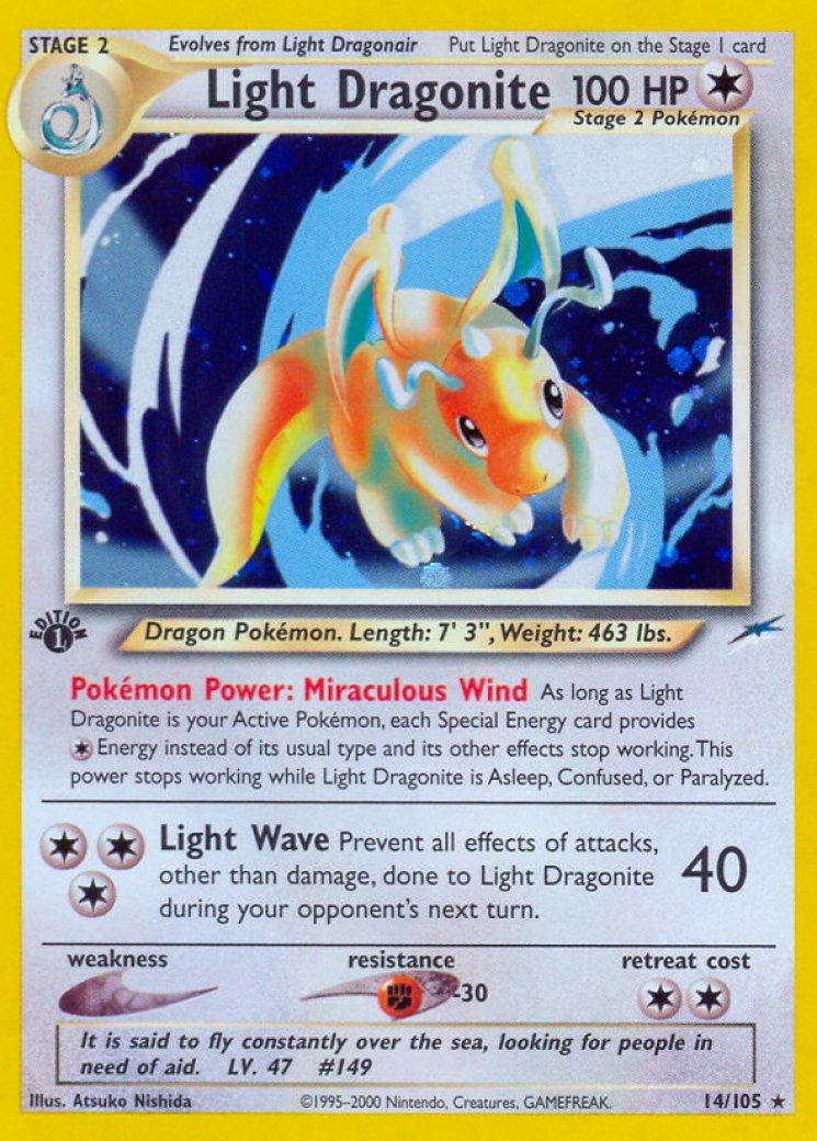Light Dragonite 14/105 Price 2026 | Neo Destiny