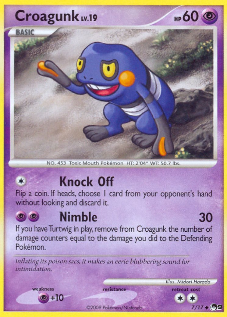 Croagunk - Pokemon Card Prices & Trends Croagunk - Pokemon Card Prices & Trends