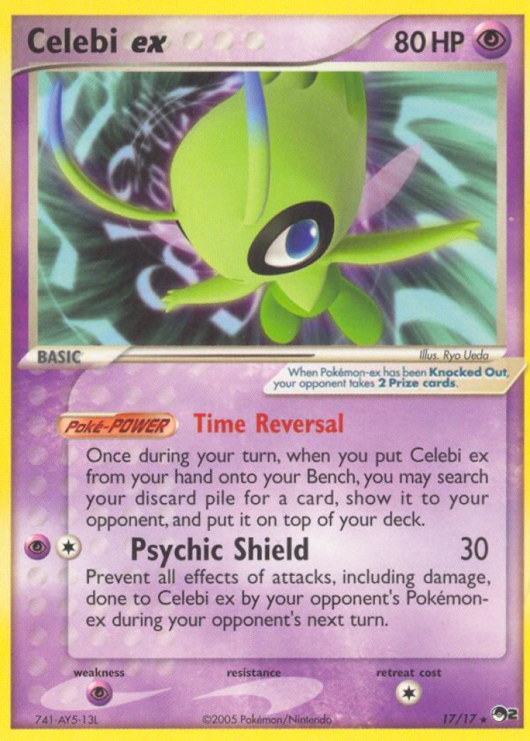 holographic celebi card 11 x 17  justwhartonart All cards will be carefully packed for safe transit Celebi (3) Neo Revelation -