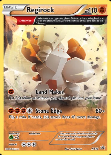 Regirock - XY49