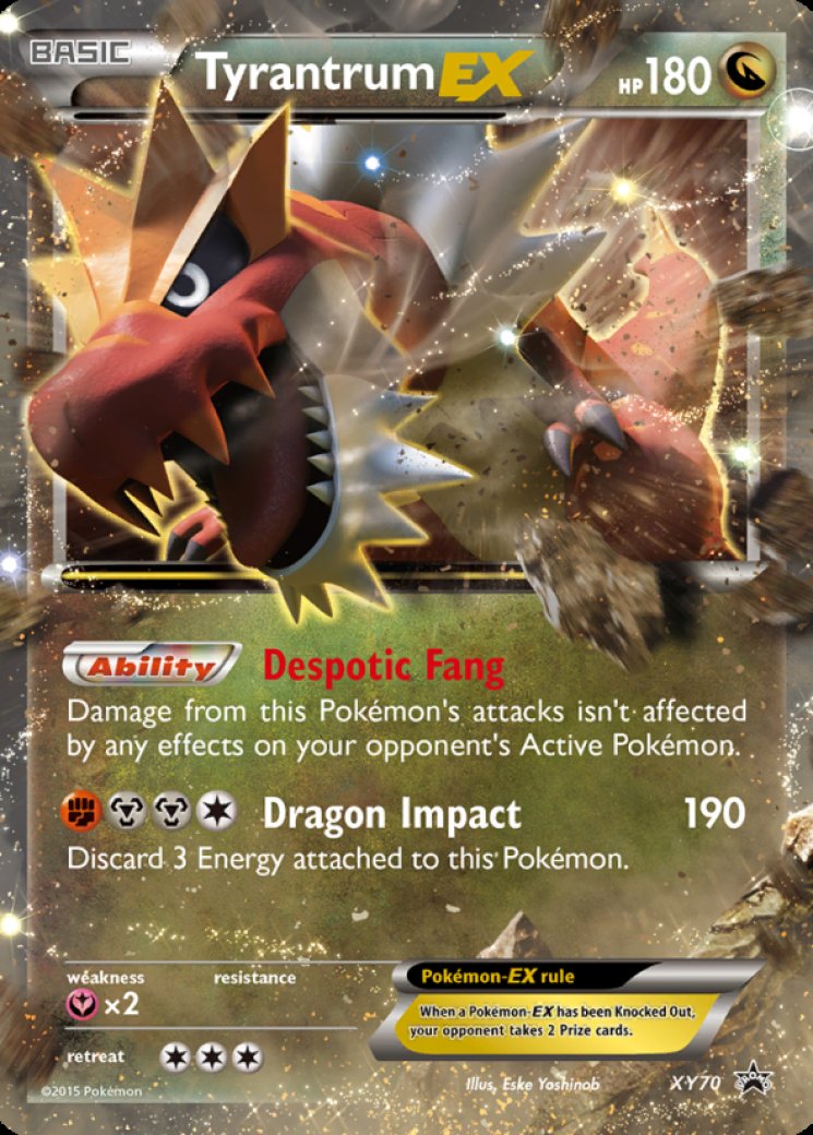 Tyrantrum 180 HP ポケモンカード Pokémon Tyrantrum Stage 2 Rare 180 HP Card Sv: Prismatic