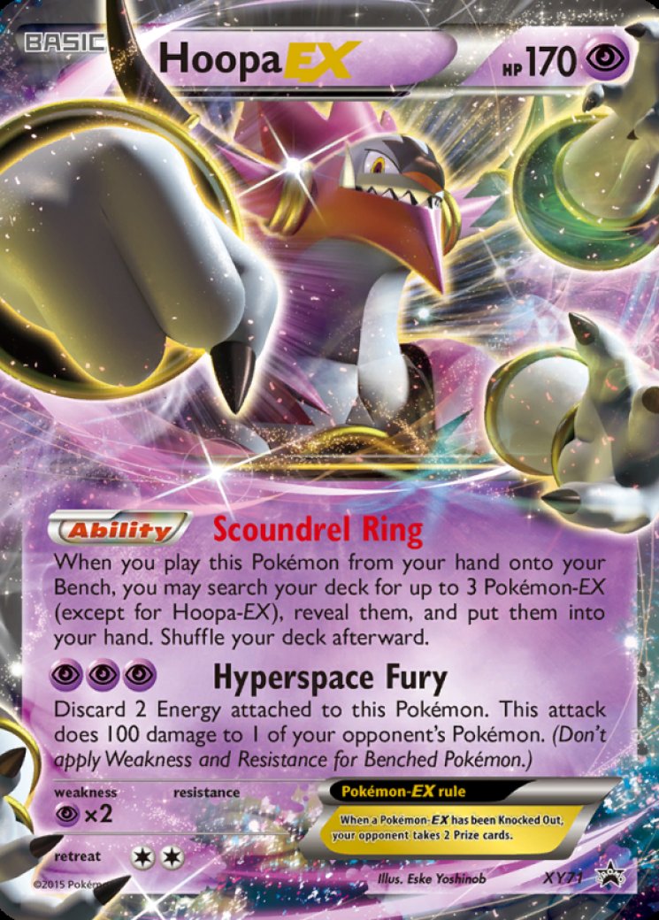 Hoopa EX XY71/108 Price 2026 | XY Promos
