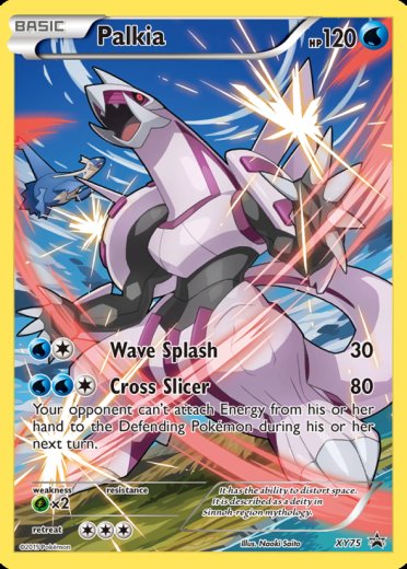 Palkia (Full Art Promo)