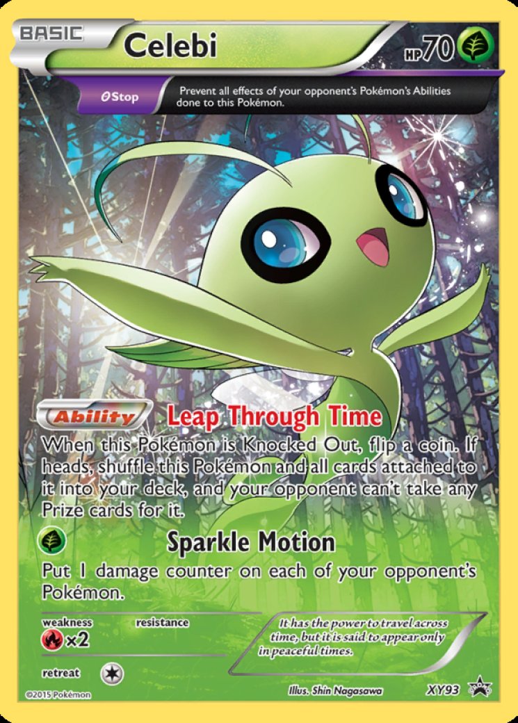 Celebi - XY93 - XY Promos - Pokemon Card Prices & Trends