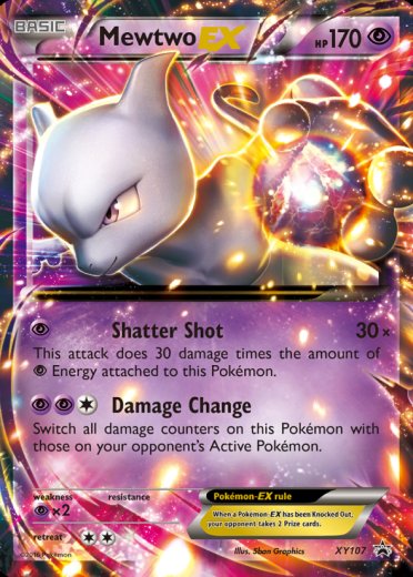 Mewtwo EX - XY107 - XY Promos - Pokemon Card Prices & Trends