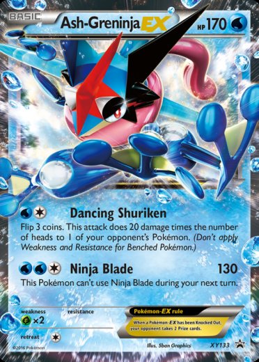 Ash-Greninja EX - XY133