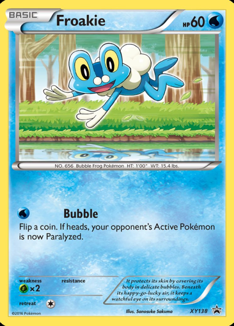 Froakie - XY138 XY138/108 Price 2026 | XY Promos