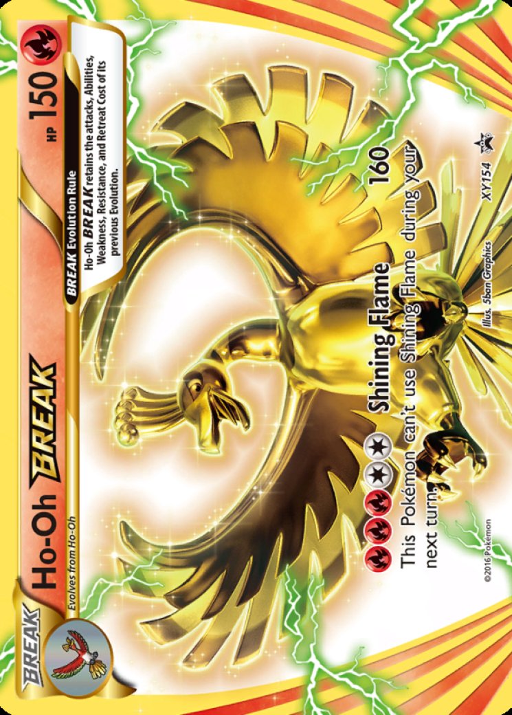 Ho-Oh BREAK - XY Promos - Pokemon Card Prices & Trends