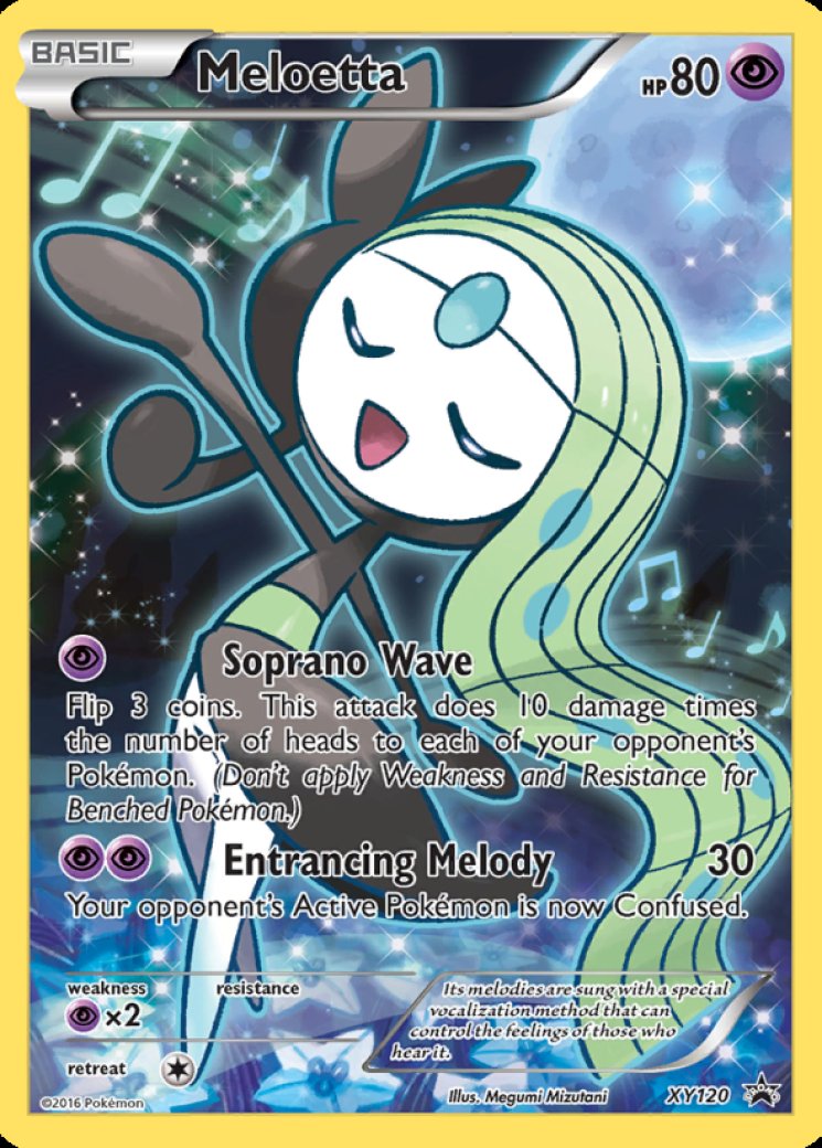 Meloetta - XY120 XY120/108 Price 2026 | XY Promos