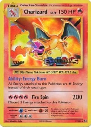 Charizard - 11/108 (Prerelease)