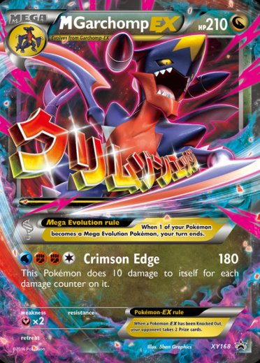 M Garchomp EX - XY168