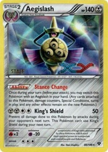 Aegislash - 86/146 (Prerelease) [Staff]