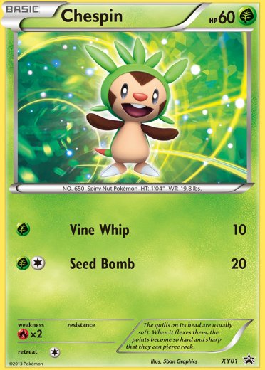 Chespin - XY01