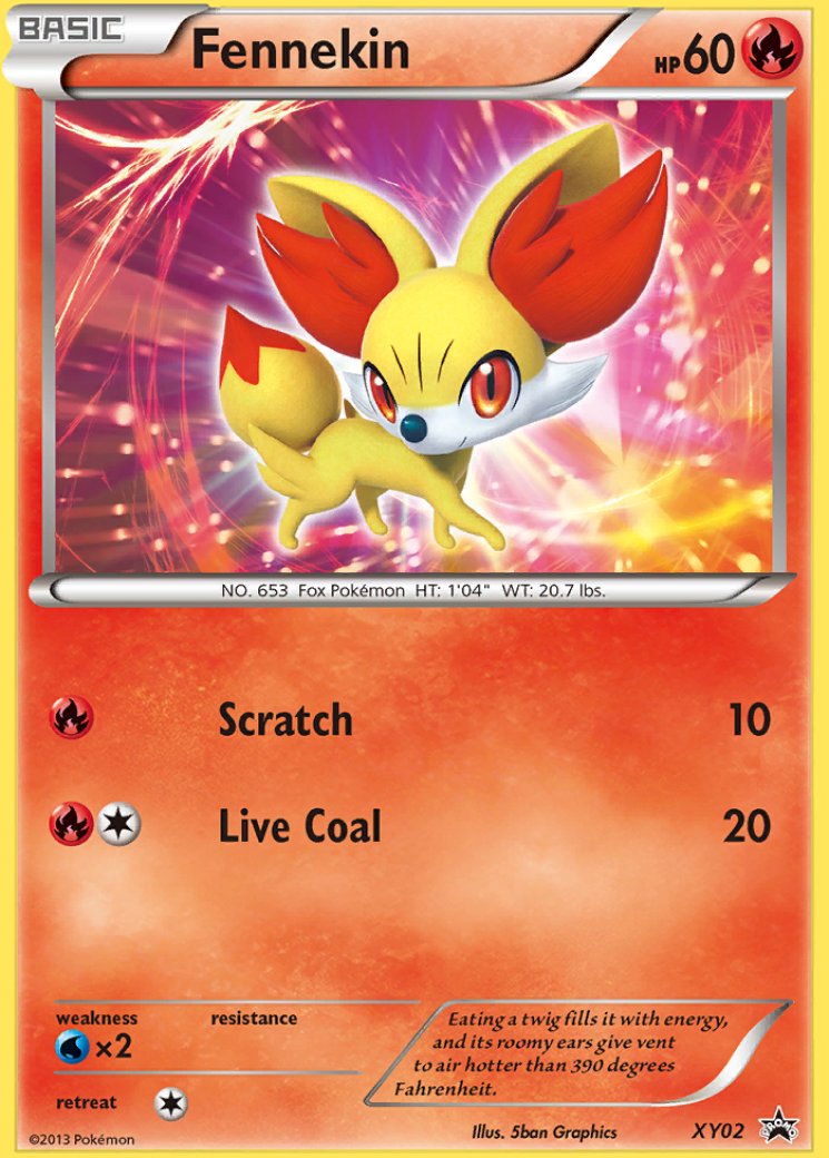 pokemon card fennekin Prices & Value 2026 Y Fates Collide Single Card Common Fennekin #10 Fennekin - 15/131