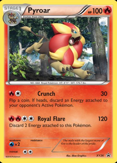 Pyroar - XY26
