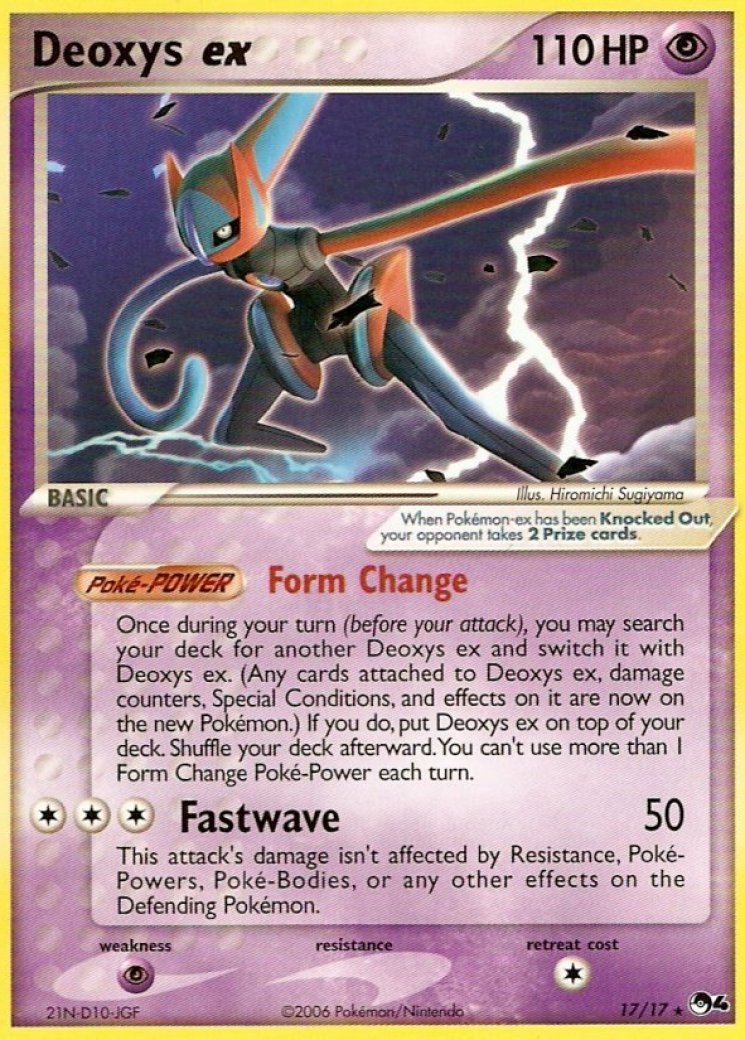 Deoxys ex - POP Series 4 - Pokemon Card Prices & Trends