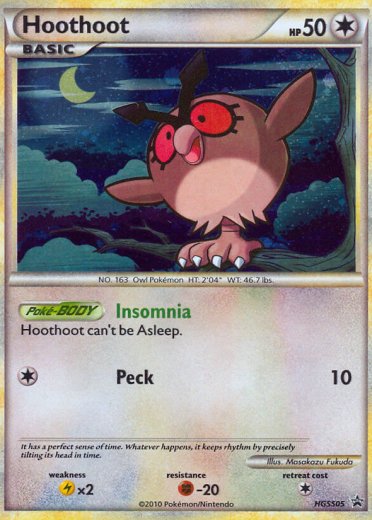 Hoothoot - HGSS05