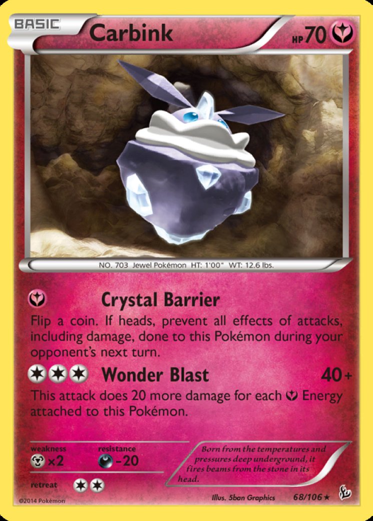 Carbink BREAK - Fates Collide - Pokemon Card Prices & Trends Carbink BREAK - Fates Collide - Pokemon Card Prices & Trends